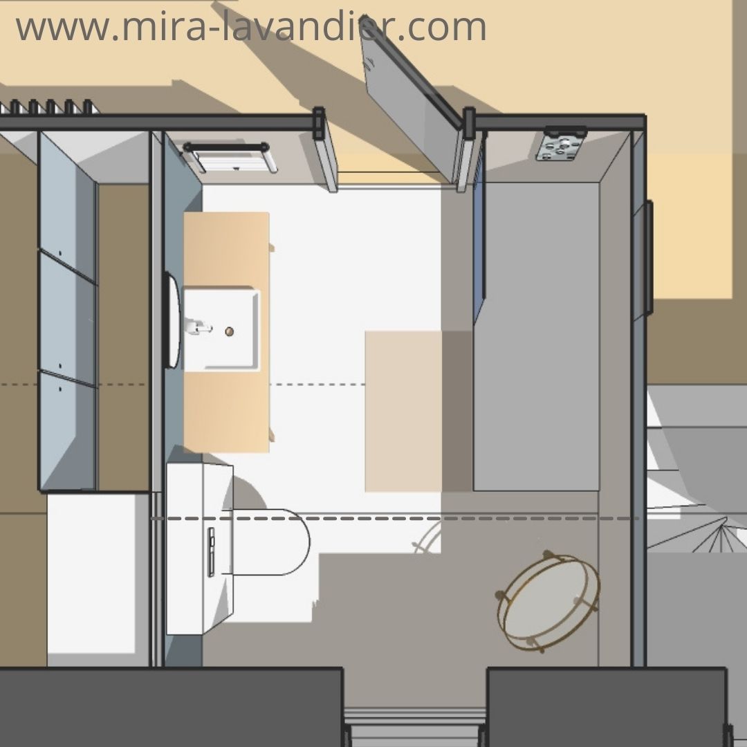Plan Salle De Bain 4m2