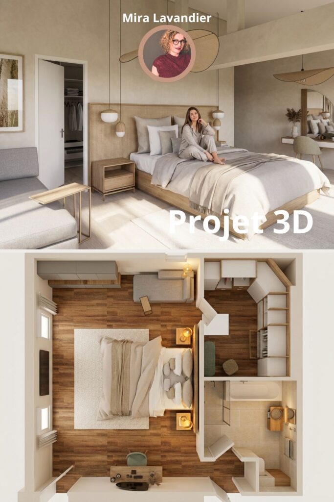Suite Parentale avec Salle de Bain et Dressing