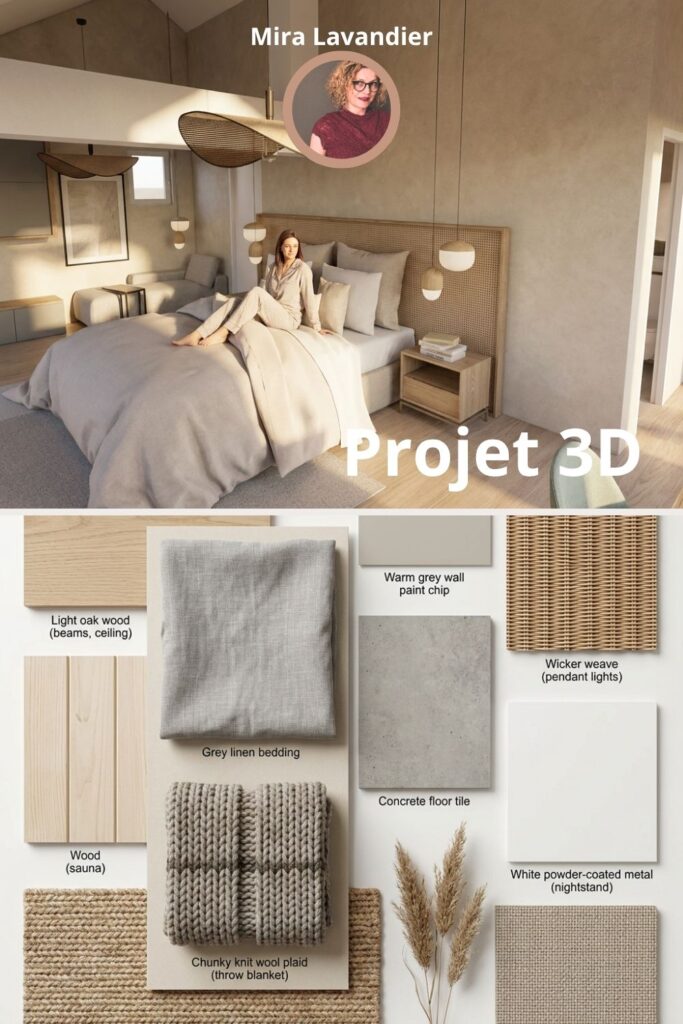 suite parentale avec salle de bain et dressing